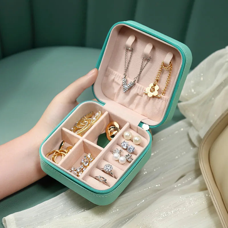 💍 Mini Jewelry Storage Box – Keep Your Sparkle Safe, Wherever You Go ✈️✨