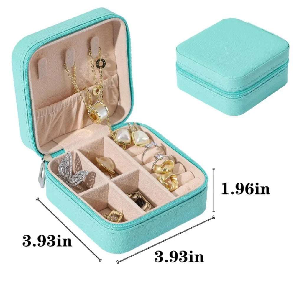 💍 Mini Jewelry Storage Box – Keep Your Sparkle Safe, Wherever You Go ✈️✨