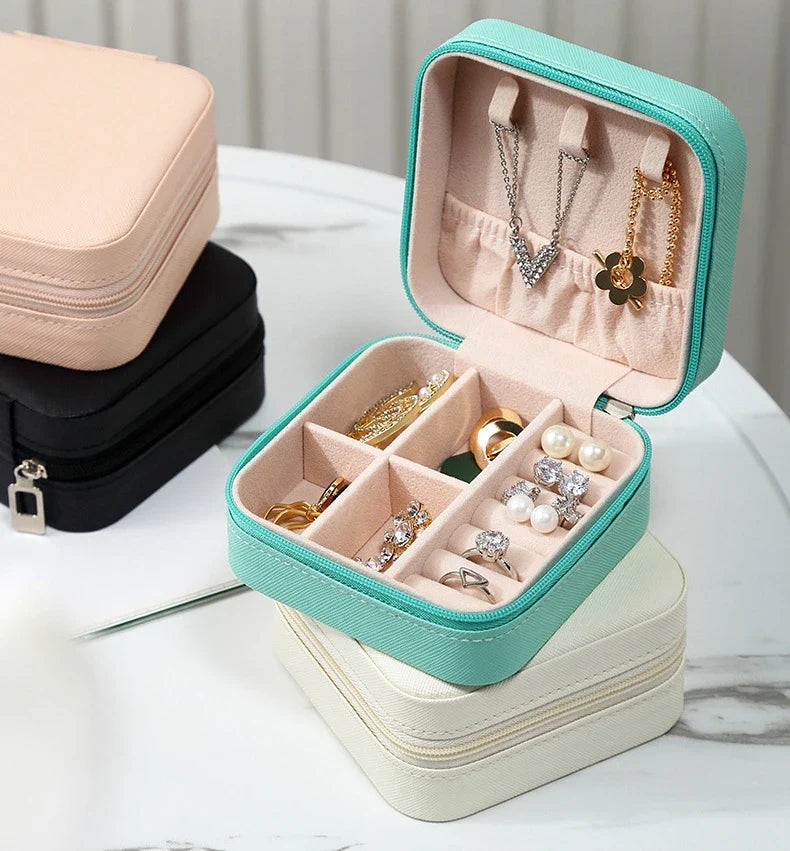 💍 Mini Jewelry Storage Box – Keep Your Sparkle Safe, Wherever You Go ✈️✨
