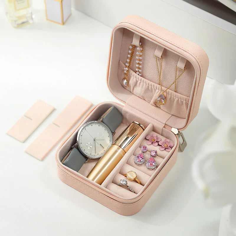 💍 Mini Jewelry Storage Box – Keep Your Sparkle Safe, Wherever You Go ✈️✨