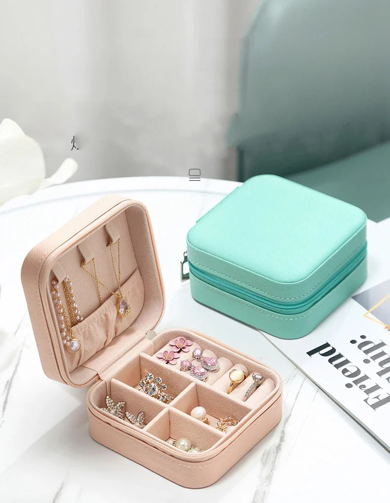 💍 Mini Jewelry Storage Box – Keep Your Sparkle Safe, Wherever You Go ✈️✨