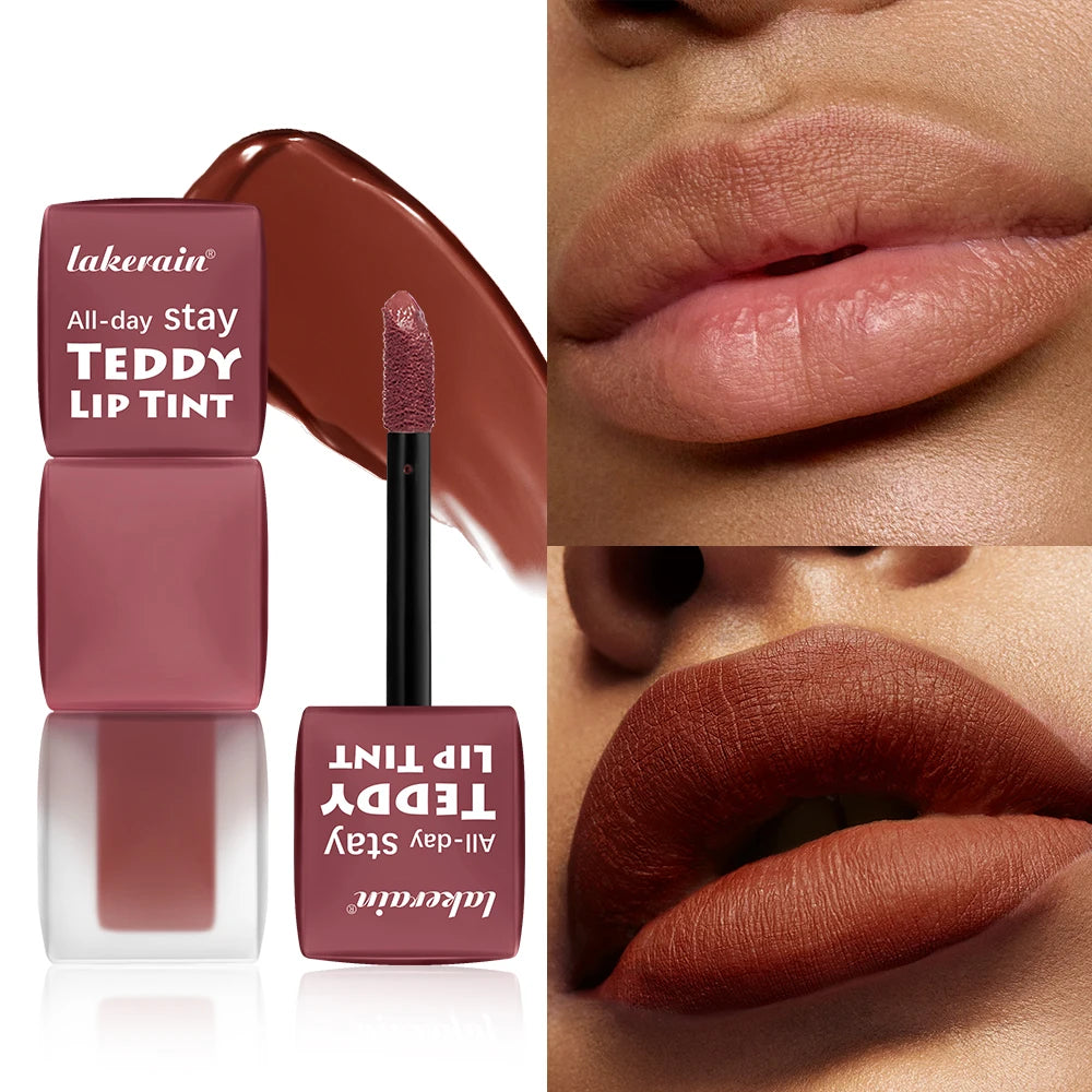 Teddy Tint PlushKiss – All-Day Velvet Lip Glam Lakerain Makeup Store