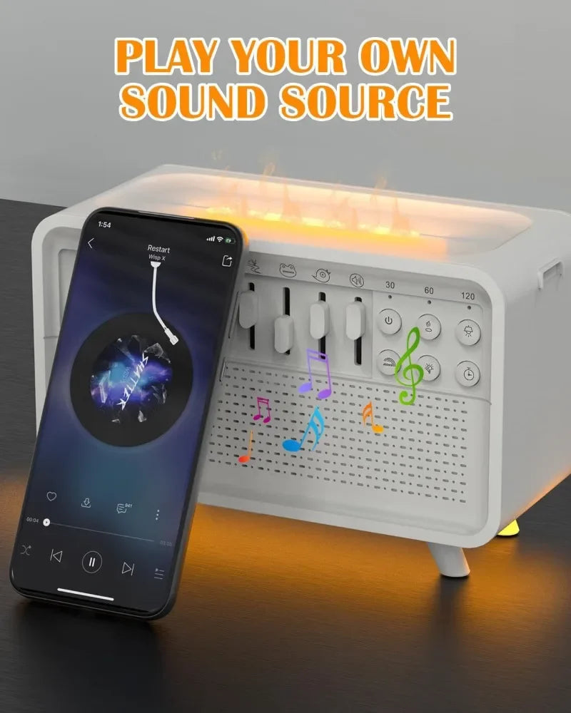 DreamBeats™ 3-in-1 Sound & Light Therapy Device – Sleep, Relaxation & Wellness
