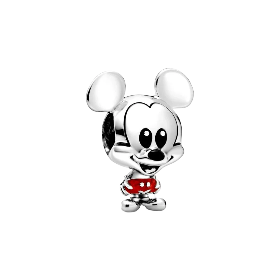 ✨ Miniso Disney Charms – Mickey, Minnie, Marie Cat & Stitch | Pandora-Style Bracelet Compatible
