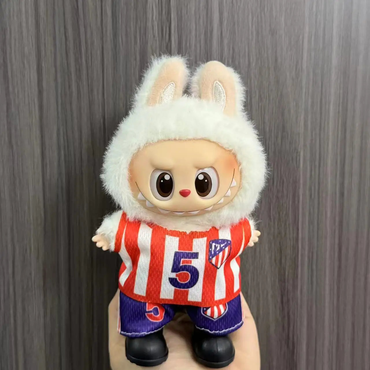 Labubu Anime Sports Jersey – Clothes for 15/17cm V1 & V2 Dolls