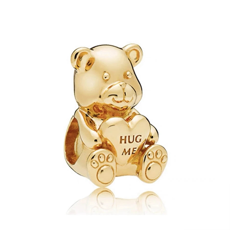 ✨ 925 Silver Steampunk Charms – 🐼 Panda Bear | Pandora-Style Bracelet Compatible
