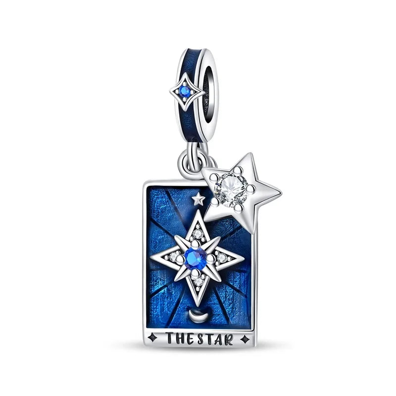 ✨ 925 Silver Ocean Charms – 🐙 Octopus, 🐢 Sea Turtle, 🐬 Dolphin & 💧 Blue Zircon | Pandora-Style Bracelet Compatible