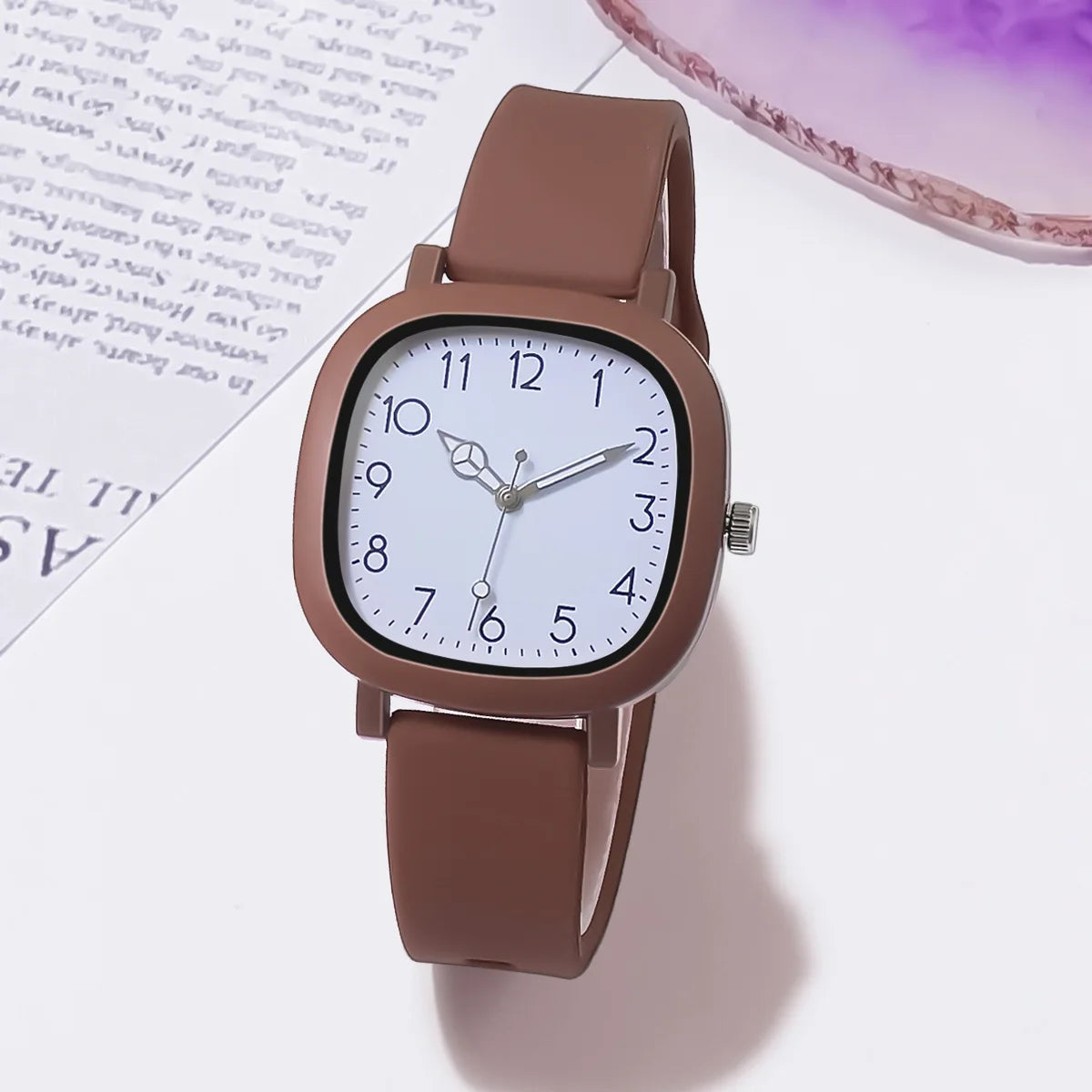 🐻 Fashion Brand Bear Women’s Quartz Watch – 2024 Casual Jelly Silicone Style