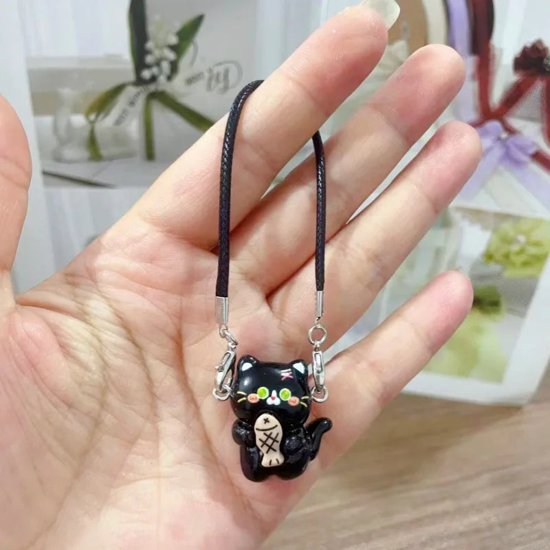 Mini Resin Flocking 3D Bichon Frise Dog Pendant Charm – for 15cm & 17cm Labubu Dolls