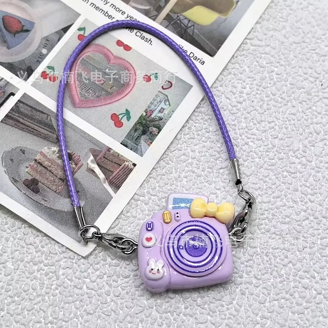 Mini Resin Flocking 3D Bichon Frise Dog Pendant Charm – for 15cm & 17cm Labubu Dolls