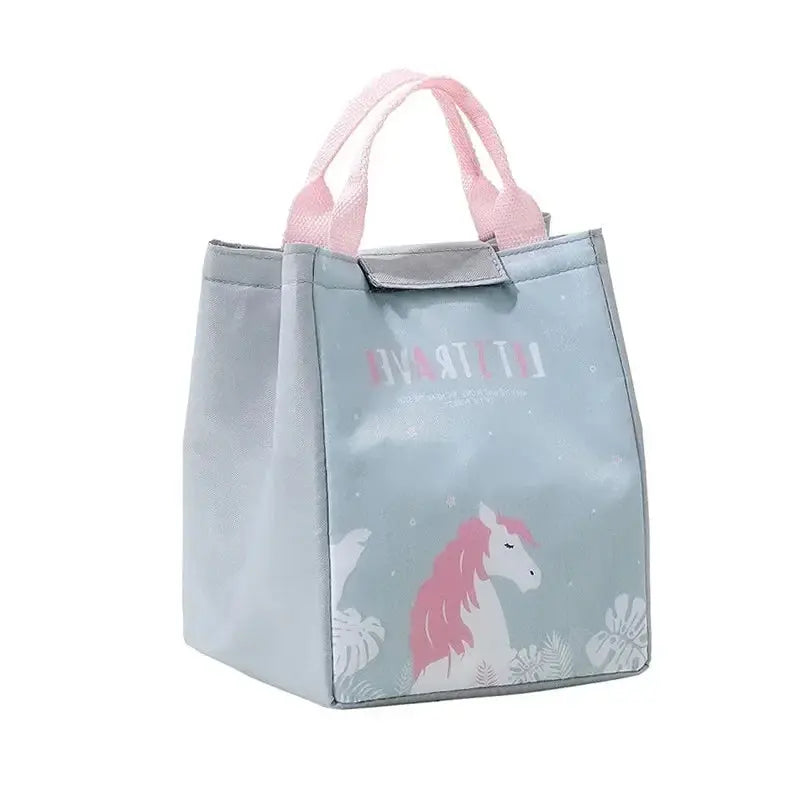 🍱🧸🎒 Kids Cartoon Insulated Lunch Bag – Portable Thermal Cooler Bento Pouch! Appletree Kids Store