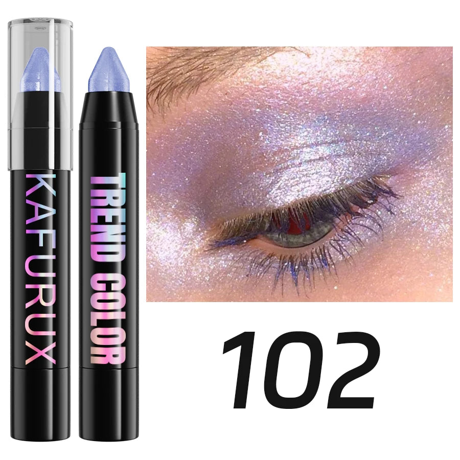 🌈✨ 24-in-1-Lidschatten mit Perlglanzeffekt und Eyeliner-Stift 💫 – Ihr All-in-One-Zauberstab für die Augen!