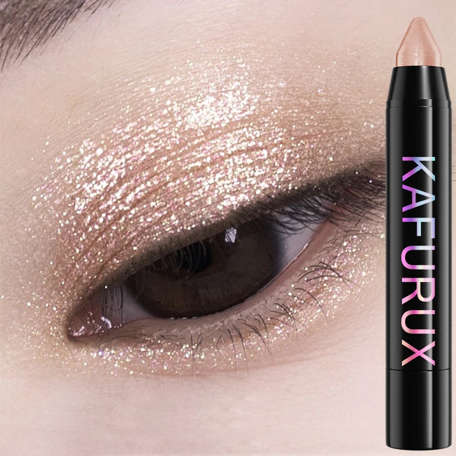 🌈✨ 24-in-1-Lidschatten mit Perlglanzeffekt und Eyeliner-Stift 💫 – Ihr All-in-One-Zauberstab für die Augen!