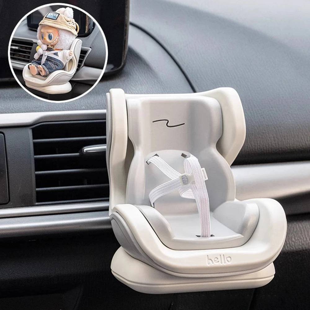 Labubu Car Seat Air Vent Decoration – Cute Second Gen Storage Accessory & Gift