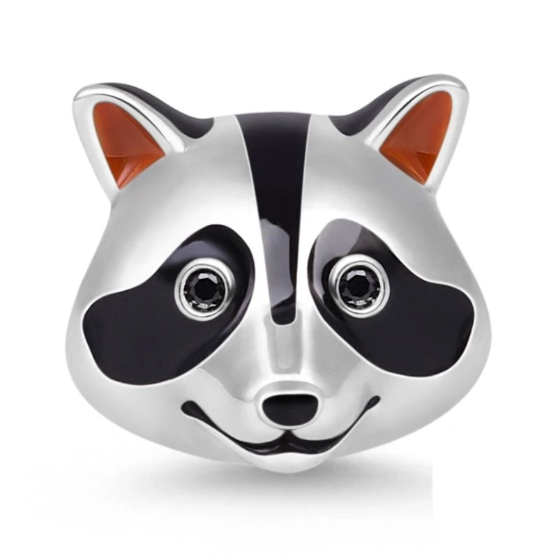 ✨ 925 Silver Steampunk Charms – 🐼 Panda Bear | Pandora-Style Bracelet Compatible