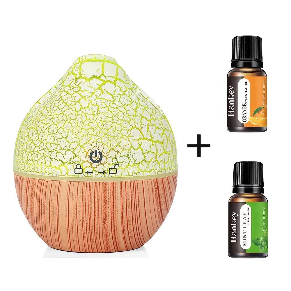🌿 Aromatherapy Fragrant Oil Humidifier Vaporizer – Ultrasonic Diffuser with Essential Oils & Remote 🎁