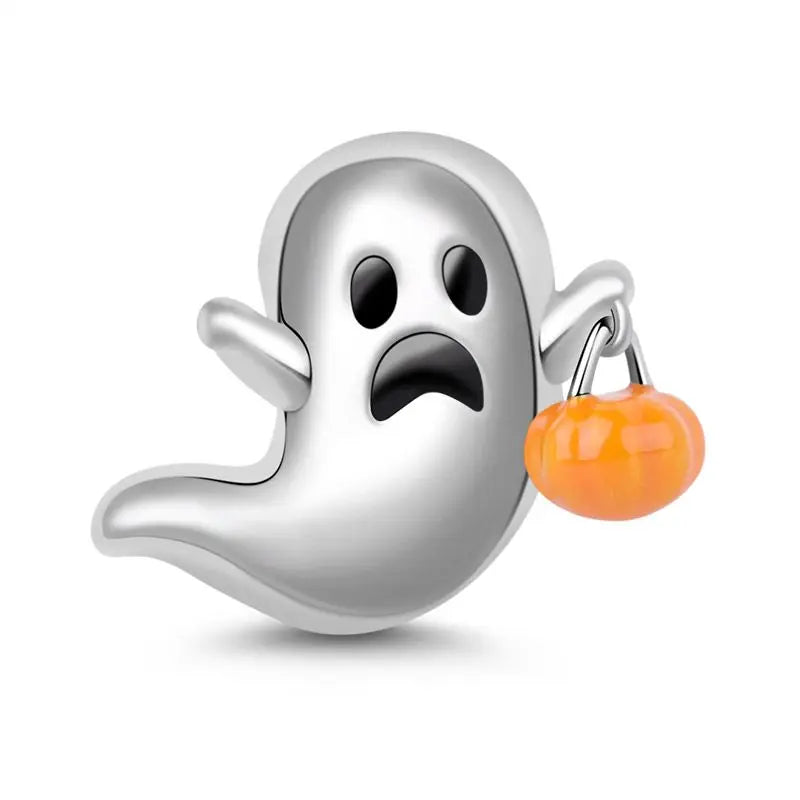 ✨ 925 Silver Halloween Charms – Pumpkin, Witch, Doll, Bone, Mummy & Candy | Pandora-Style Bracelet Compatible