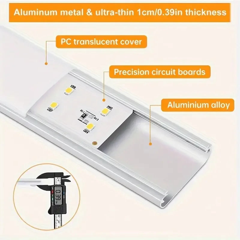 MagniLite Smart Motion-Activated LED Light – Rechargeable, No-Drill, Peel & Stick