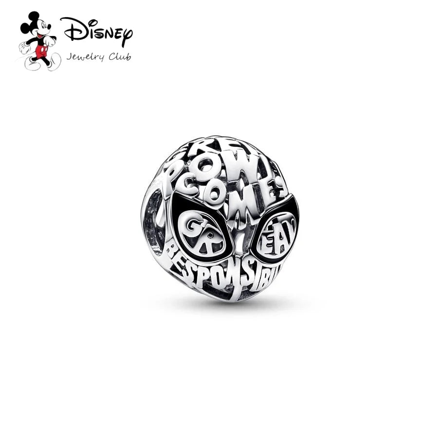 ✨ Marvel Charms – 🕷️ Spider-Man Series | Pandora-Style Bracelet Compatible