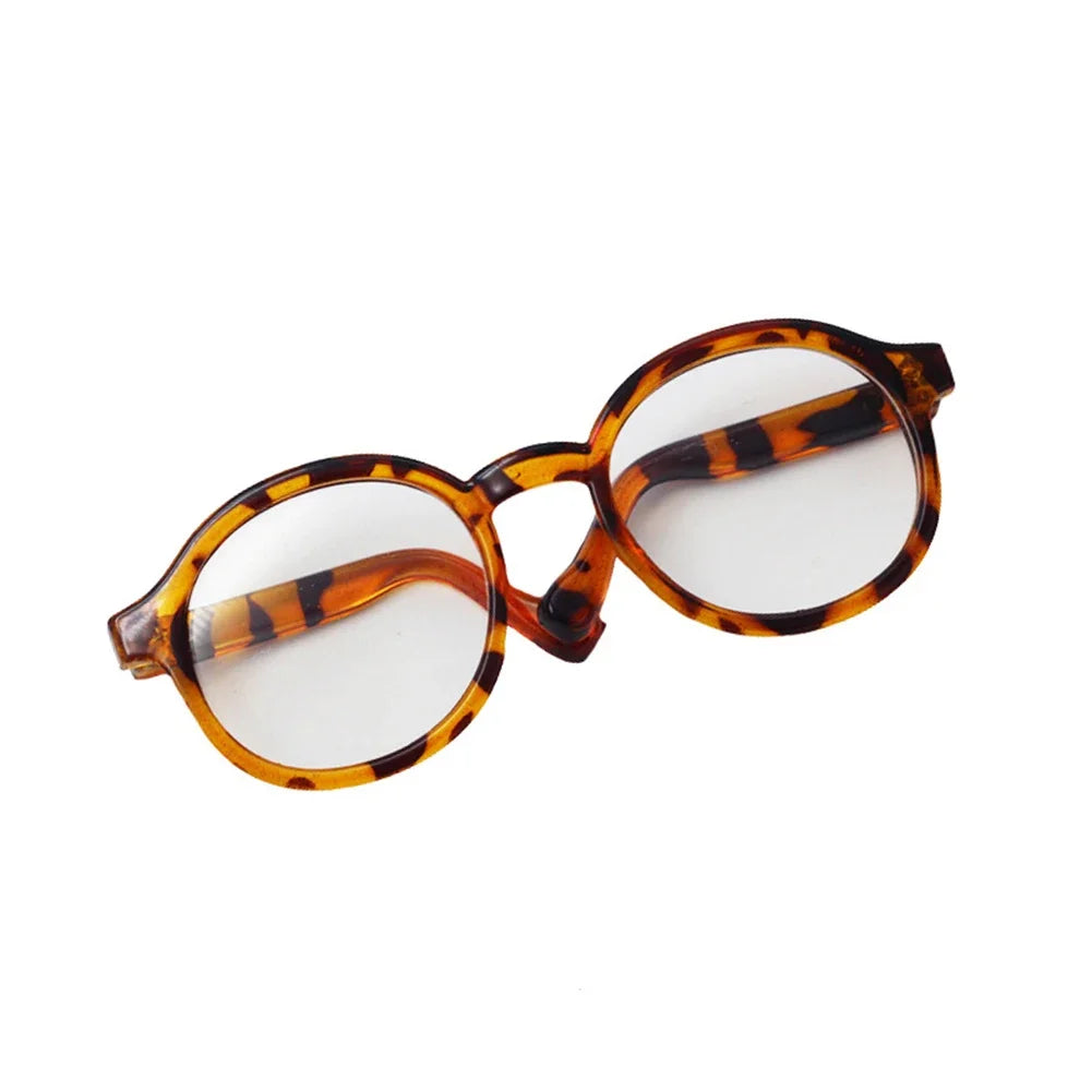 Mini Doll Glasses – 6.5cm Accessory for 15cm Labubu & 1/3 BJD Dolls (11 Colors)