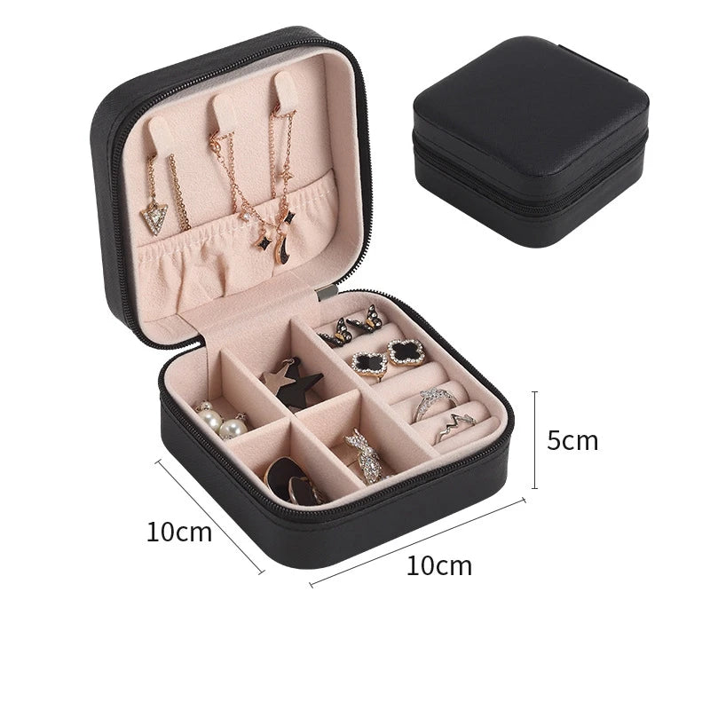 💍 Mini Jewelry Storage Box – Keep Your Sparkle Safe, Wherever You Go ✈️✨