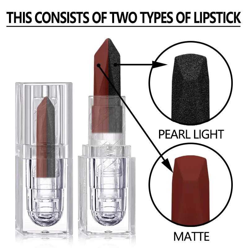 💄 Wasserfester, lang anhaltender matter Lippenstift – Feuchtigkeitsspendend & klebt nicht 💋