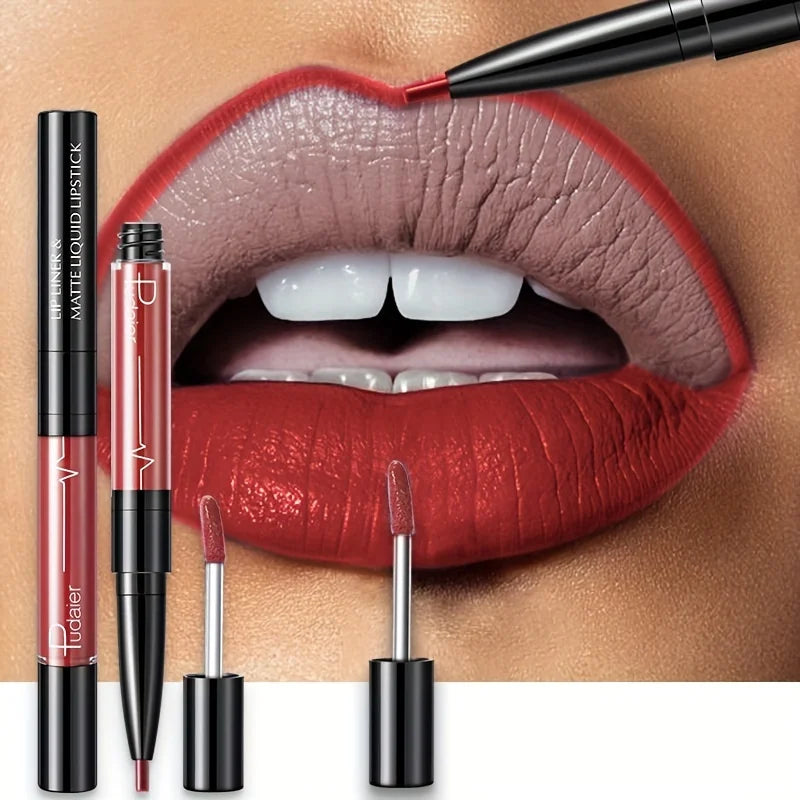 Ultra-Precise Waterproof Lip Liner – Perfect Lip Contour All Day 💄