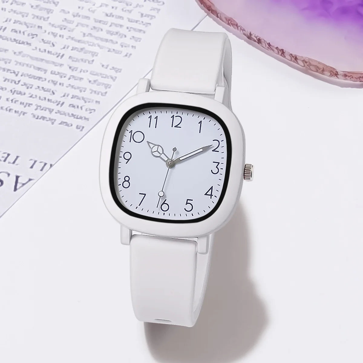 🐻 Fashion Brand Bear Women’s Quartz Watch – 2024 Casual Jelly Silicone Style