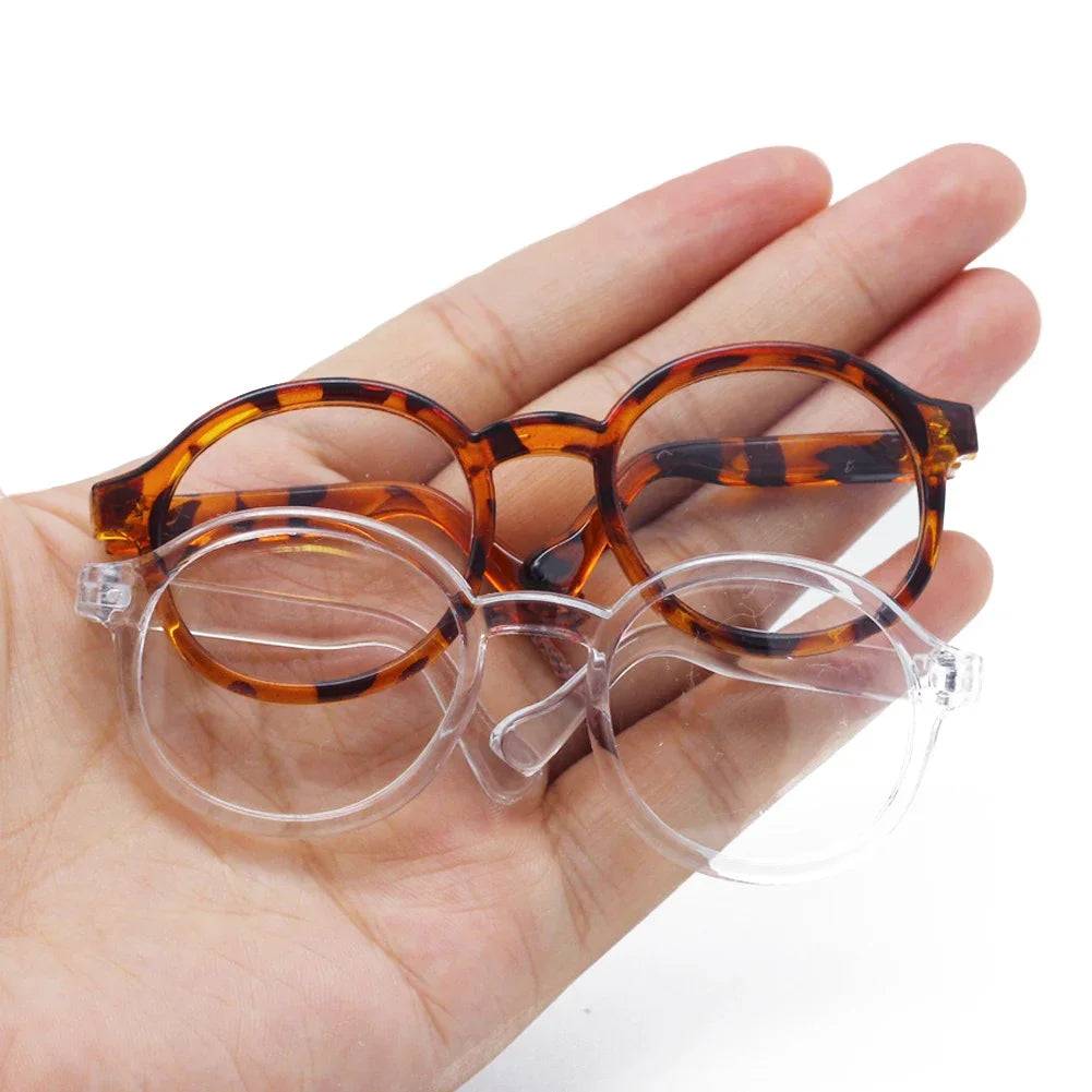 Mini Doll Glasses – 6.5cm Accessory for 15cm Labubu & 1/3 BJD Dolls (11 Colors)