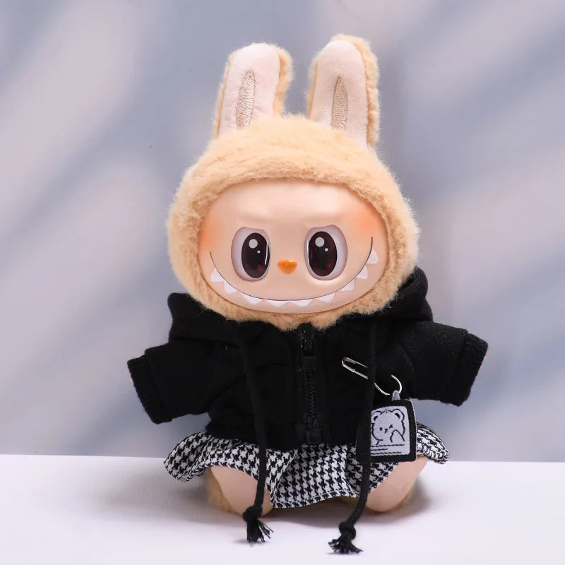 Labubu Spring Summer Dress – Fashion Clothes for 17cm Labubu Dolls