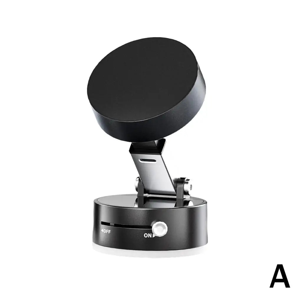 Stick & Fold Portable Vacuum Magnetic Phone Holder – Hands-Free, Ultra-Strong, Adjustable