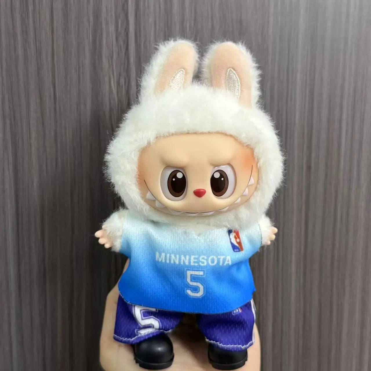 Labubu Anime Sports Jersey – Clothes for 15/17cm V1 & V2 Dolls