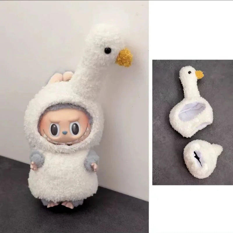 Labubu Wacky Mart Doll Costume – Cockroach & Fried Shrimp Outfits