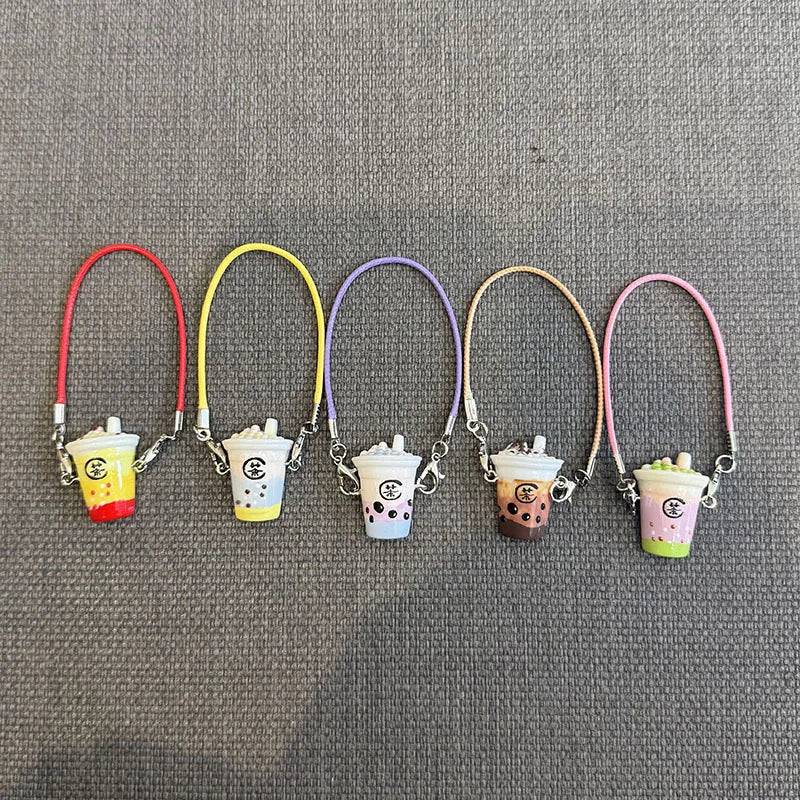 Mini Resin Flocking 3D Bichon Frise Dog Pendant Charm – for 15cm & 17cm Labubu Dolls