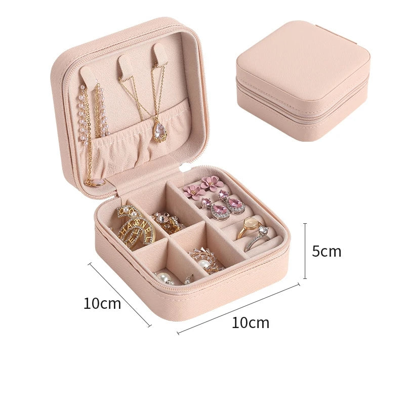 💍 Mini Jewelry Storage Box – Keep Your Sparkle Safe, Wherever You Go ✈️✨