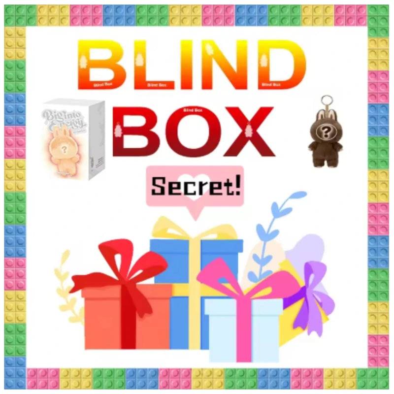 🧸 LABUBU Blind Box – Mini Plush Surprise Toy with Hook