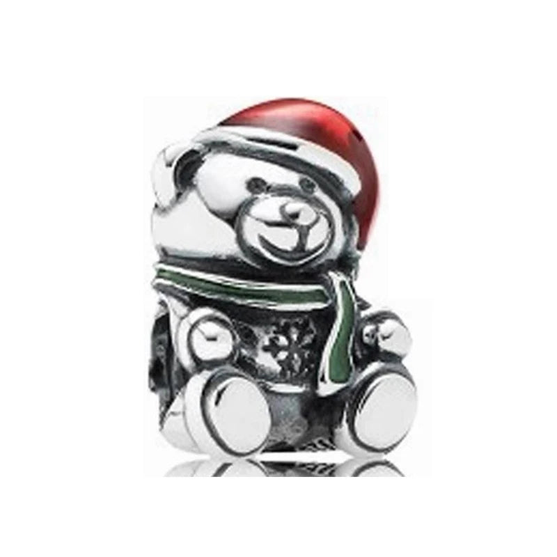 ✨ 925 Silver Steampunk Charms – 🐼 Panda Bear | Pandora-Style Bracelet Compatible