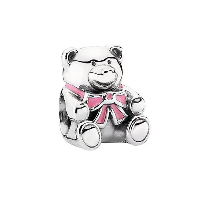 ✨ 925 Silver Steampunk Charms – 🐼 Panda Bear | Pandora-Style Bracelet Compatible