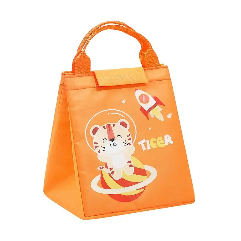 🍱🧸🎒 Kids Cartoon Insulated Lunch Bag – Portable Thermal Cooler Bento Pouch! Appletree Kids Store