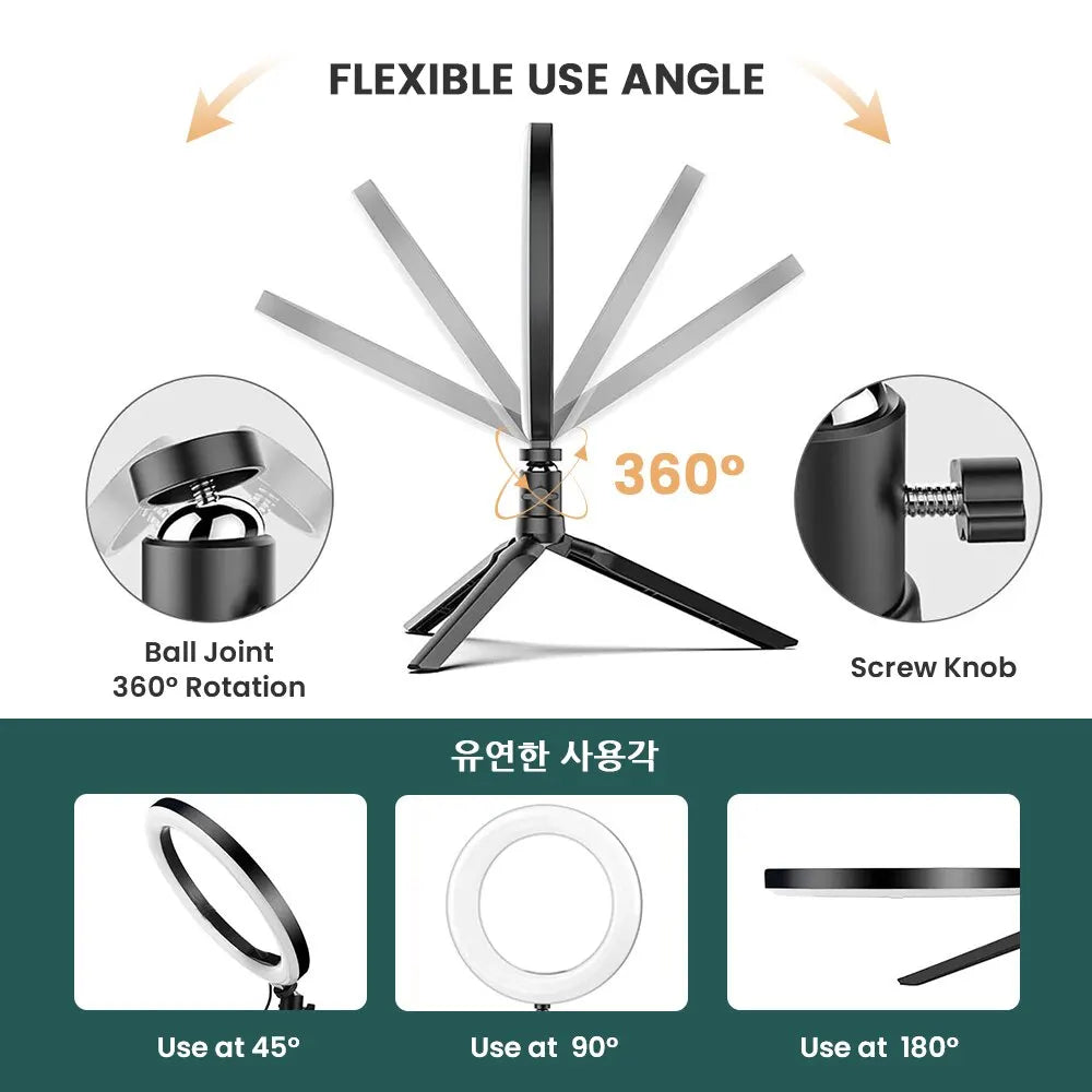 💡 16cm LED Ring Light – Perfect Lighting Made Simple