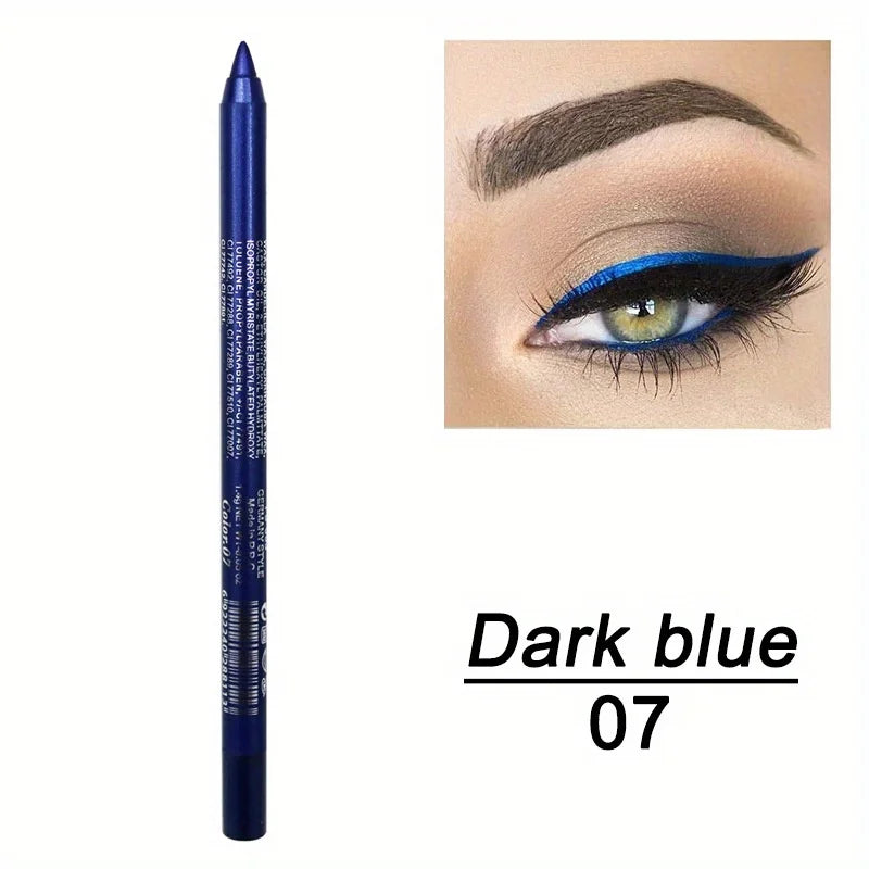 🌈 Wischfester Eyeliner mit hohem Glanz ✨ Wasserfest und kräftige Farben, die den ganzen Tag halten!