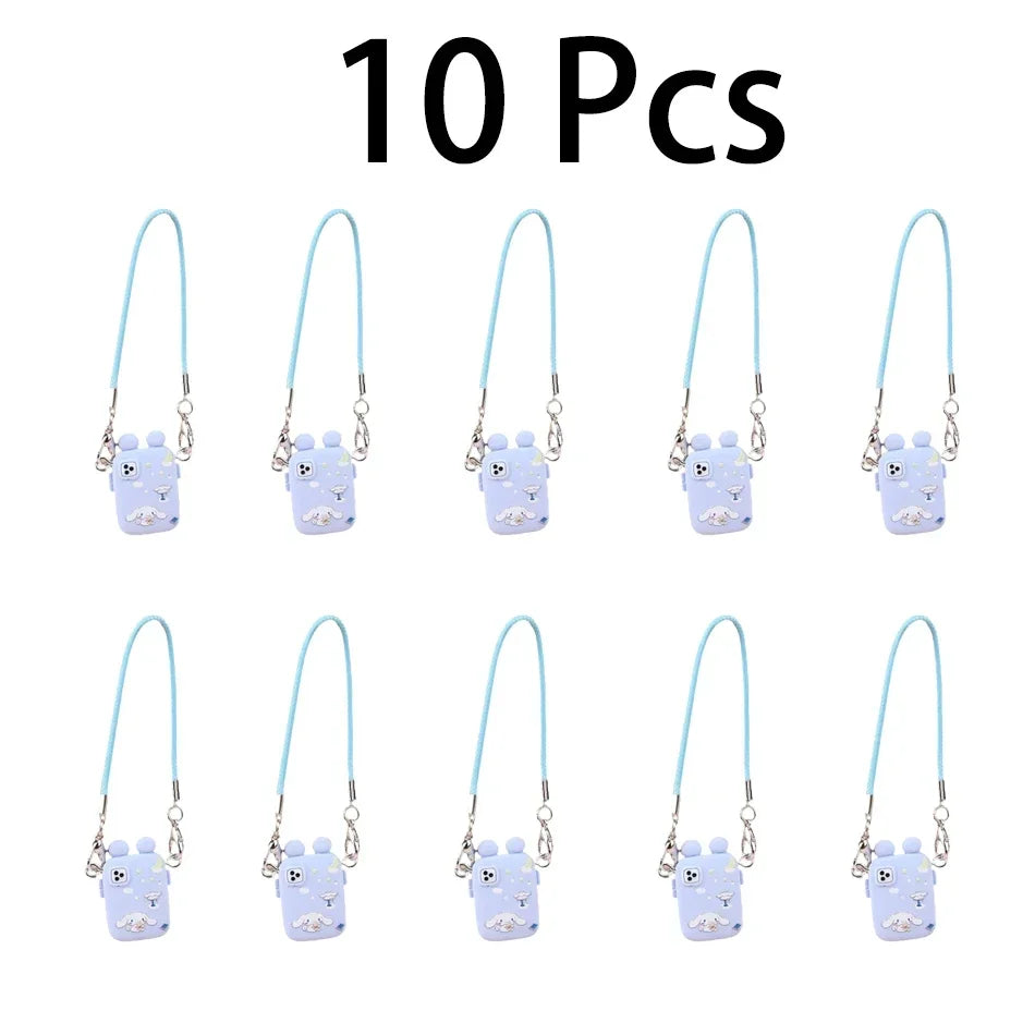 Cartoon Camera & Phone Bag Accessory – For Labubu / Crybaby Dolls | Plush Pendant Gift