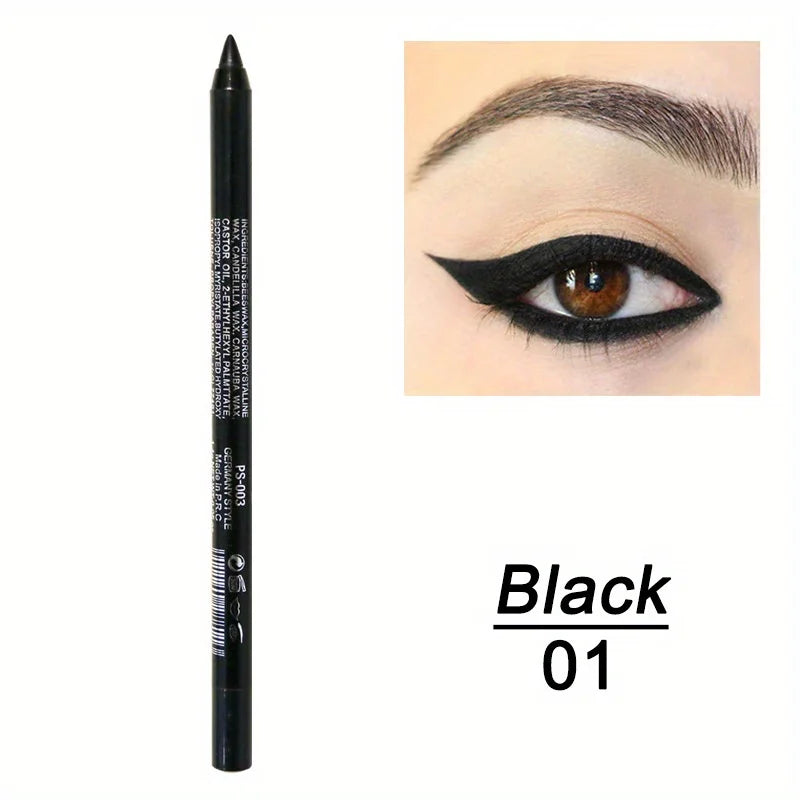 🌈 Wischfester Eyeliner mit hohem Glanz ✨ Wasserfest und kräftige Farben, die den ganzen Tag halten!