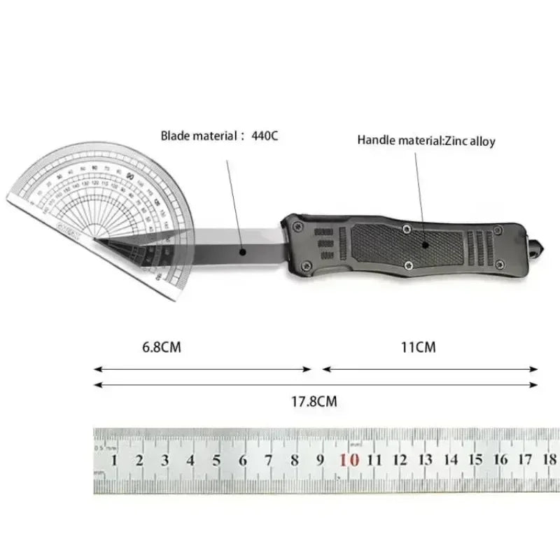ChefFlex Razor-Sharp German Steel Kitchen Knife – Versatile, Ergonomic, Non-Stick