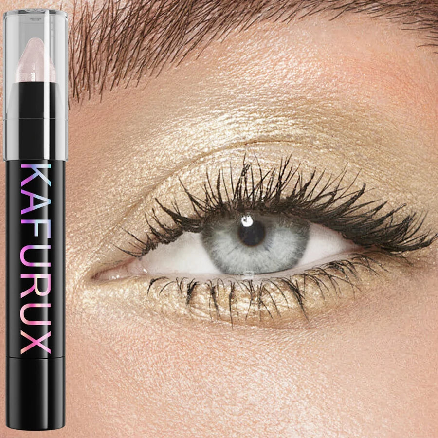 🌈✨ 24-in-1-Lidschatten mit Perlglanzeffekt und Eyeliner-Stift 💫 – Ihr All-in-One-Zauberstab für die Augen!