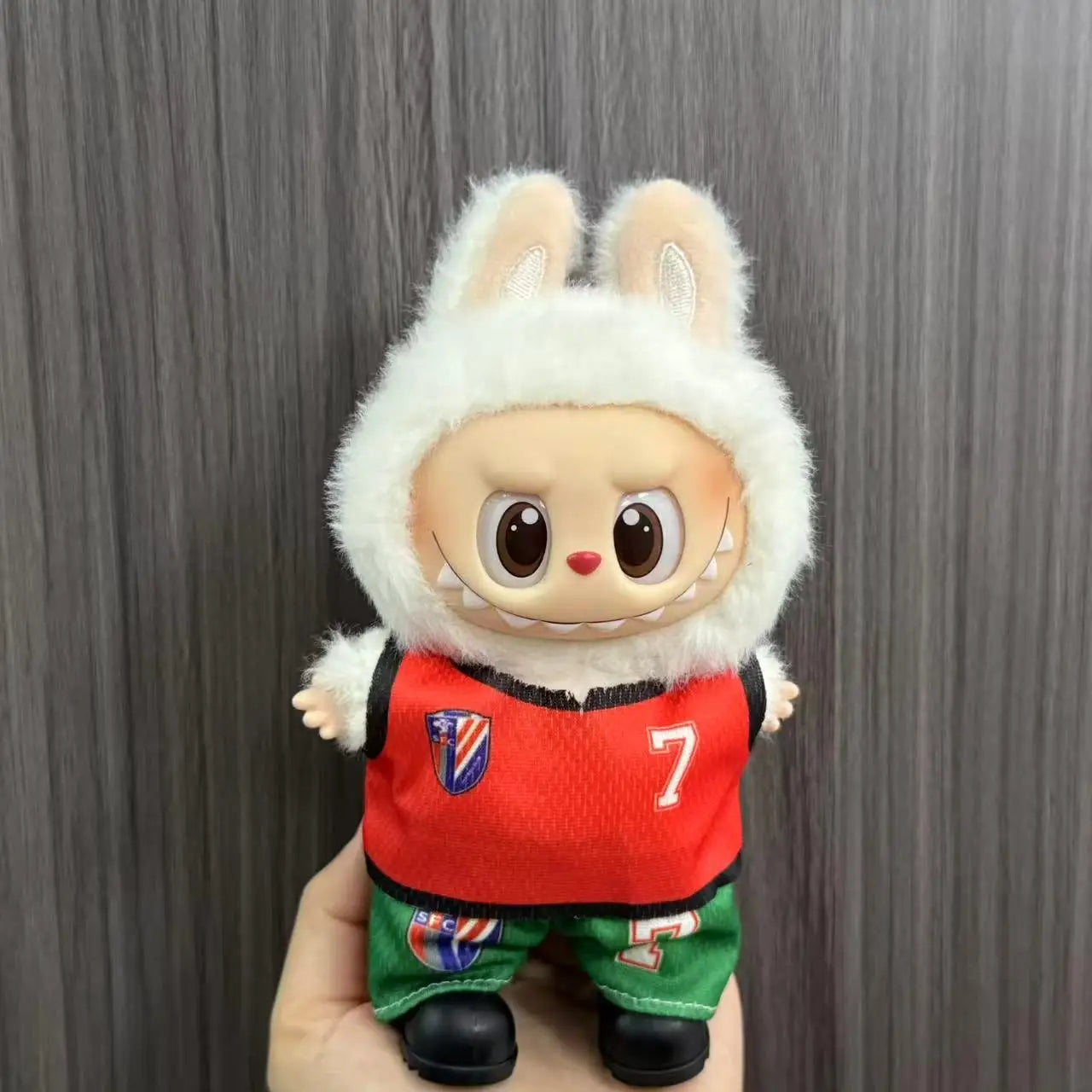 Labubu Anime Sports Jersey – Clothes for 15/17cm V1 & V2 Dolls
