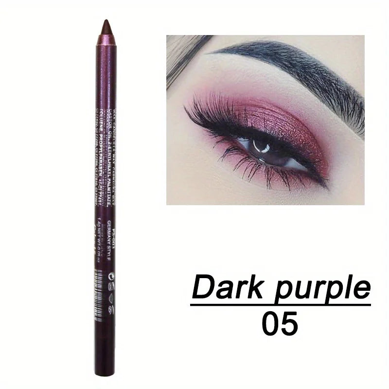 🌈 Wischfester Eyeliner mit hohem Glanz ✨ Wasserfest und kräftige Farben, die den ganzen Tag halten!