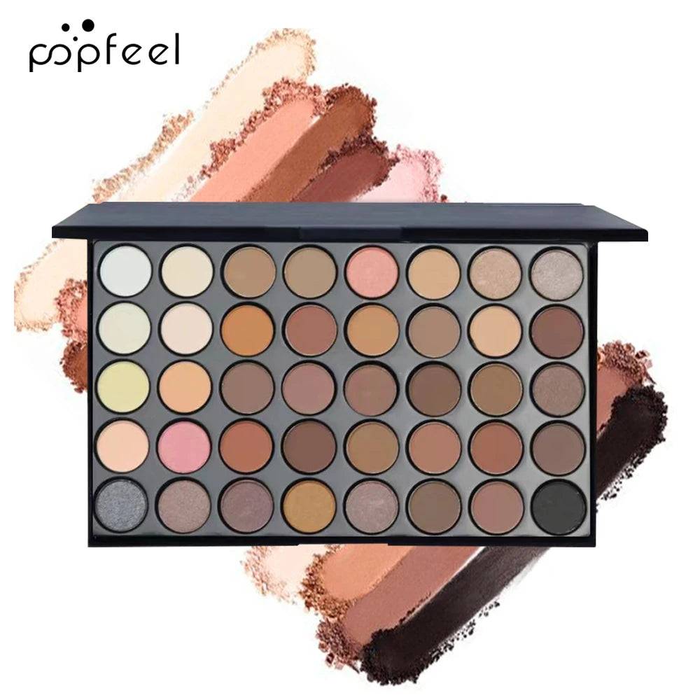 🌟 Complete Eye Makeup Set – Eyeshadow Palette, Eyeliner, Mascara & Eyebrow Pencil with Makeup Tools Box