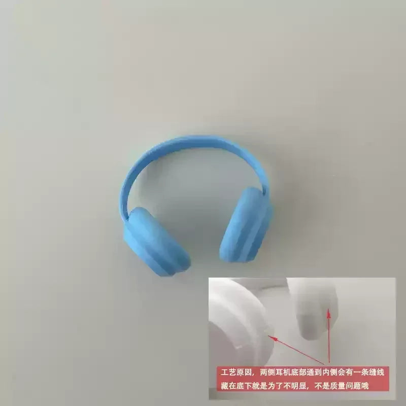17cm Labubu Fashion Earphone Accessories – 10cm Cotton Doll Earphones in Macaron Colors
