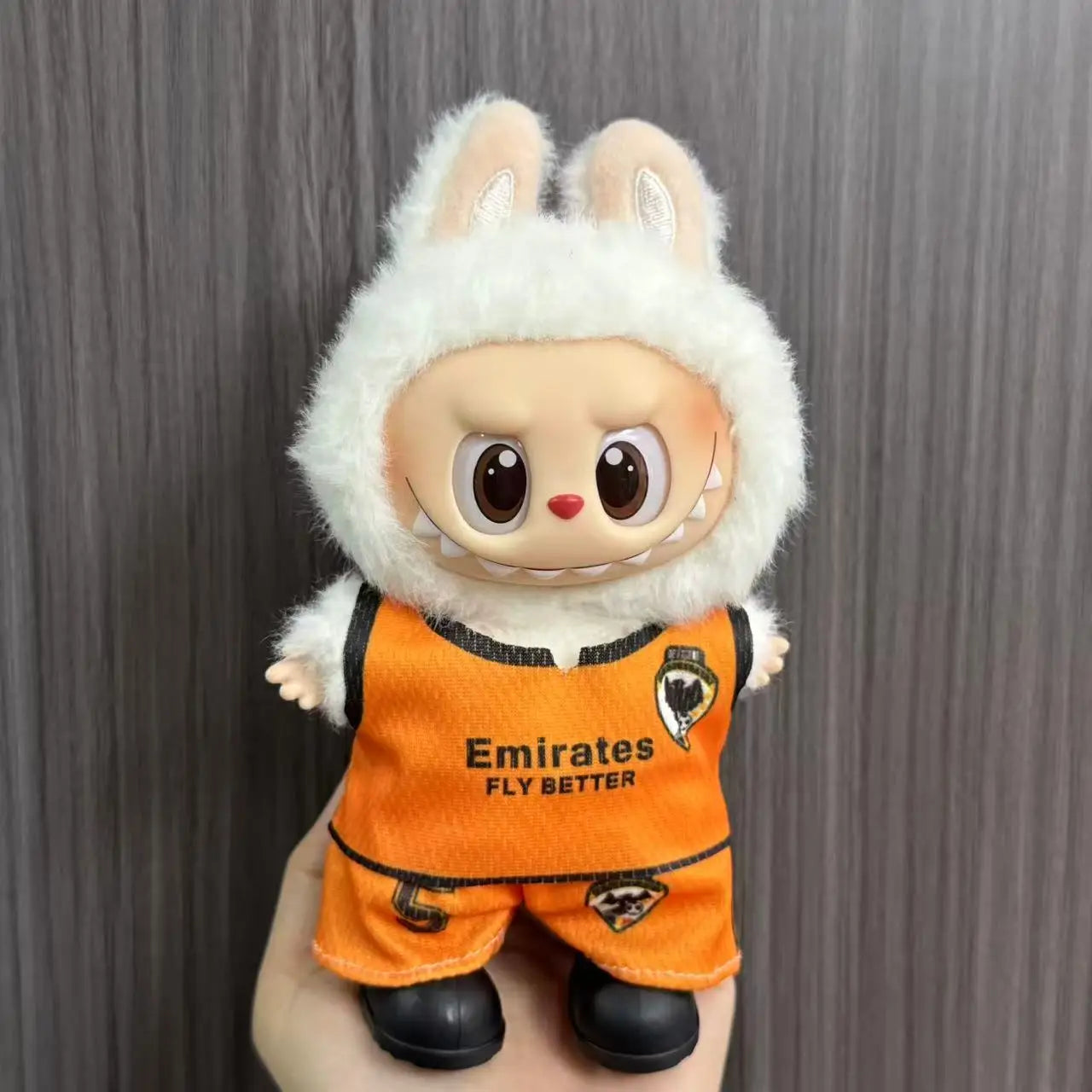 Labubu Anime Sports Jersey – Clothes for 15/17cm V1 & V2 Dolls